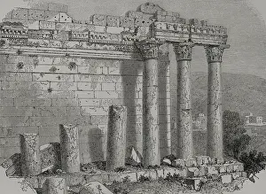 Unesco Prints: The ruins of Palmyra, Syria, 1856. Creator: Unknown