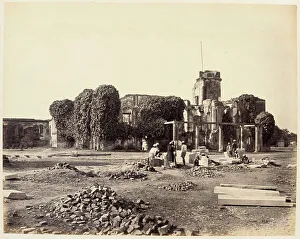 Ruins of the Residency, between 1864 and 1865. Creator: Samuel Bourne