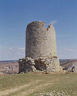Ruins of the Roman Celtiberian city Uxama Argelae 4th - 3rd century b.C