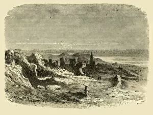 Nile Delta Gallery: Ruins at Sais, 1890. Creator: Unknown