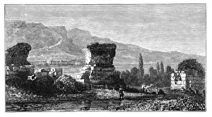Persia Prints: The ruins of Sardis, Lydia, Turkey, c1890