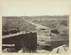 Barnard George Norman Collection: Ruins of Stone Bridge, Bull Run, March 1862. Creators: Barnard & Gibson, George N