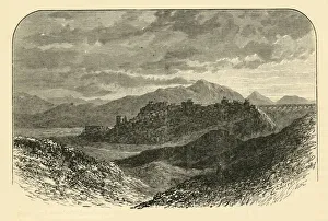 Ahaseurus Gallery: Ruins of Thebes, 1890. Creator: Unknown