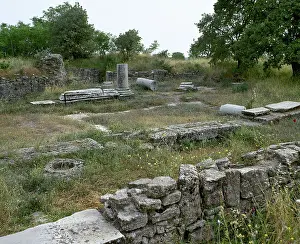 Ruins, Troy, Anatolia, Turkey, 1999. Creator: Unknown