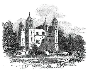 Lodge Prints: Ruins at Wolthorpe, 1844. Creator: Unknown