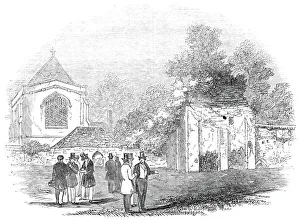 Ruins of Wolvesley Castles and Palace, Winchester, 1845. Creator: Unknown