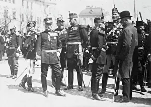Rumanian Officers, between c1915 and c1920. Creator: Bain News Service