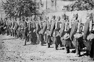 Romanian Prints: Rumanian troops, between c1915 and c1918. Creator: Bain News Service