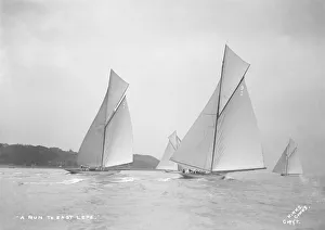 William Fife Prints: A Run to East Lepe: Ostara, Mariska, Corona & Octavia, 1911. Creator