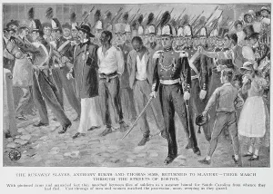 Fugitive Prints: The runaway slaves, Anthony Burns and Thomas Sims