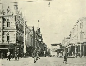 South Australia Prints: Rundle Street, Adelaide, 1901. Creator: Unknown