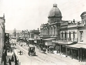 Street Lighting Gallery: Rundle Street, Adelaide, Australia, 1895. Creator: York & Son