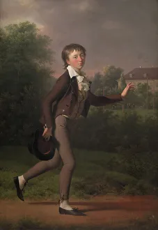 Jens Juul Prints: A Running Boy. Marcus Holst von Schmidten, 1802. Creator: Jens Juel