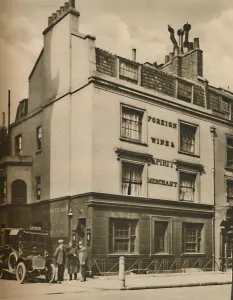 The Running Footman, A Picture of the Old Mayfair, c1935. Creator: Donald McLeish