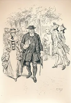 Ignoring Gallery: Running The Gauntlet - Stage VI, c1920. Artist: Charles Edmund Brock
