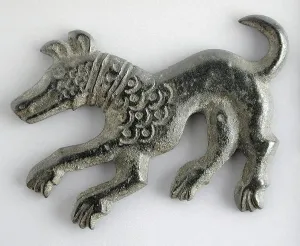 Mould Prints: Running Wolf, between 618 and 906. Creator: Unknown
