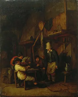 Farmhands Prints: Rural Concert, 1650. Creator: Adriaen van Ostade