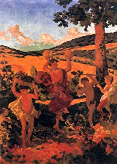 Provisions Prints: Rural Festival, 1911-1913. Artist: Ker Xavier Roussel