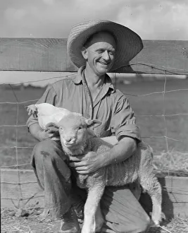 Rural Rehabilitation Administration client, Hayward, California, 1936. Creator: Dorothea Lange