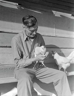 Resettlement Prints: Rural rehabilitation client, San Fernando Valley