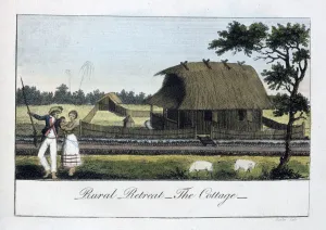 Captain Jg Stedman Prints: Rural Retreat, The Cottage, 1813. Artist: John Gabriel Stedman