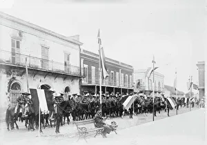 Rurales in Matamoros, 1913. Creator: Bain News Service