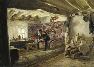 Balkan War Gallery: The Rushchuk Regiments headquarters of Rushchuk Tsesarevich Alexander Alexandrovich at Brestovets
