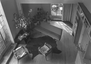 Russel Wright, residence at 7 Park Ave. New York City, 1943. Creator: Gottscho-Schleisner, Inc