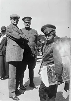 Scott Hugh Lenox Prints: Russia War Pictures - General Scott On Eastern Front, 1917. Creator: Unknown