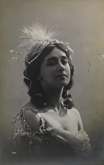 Karsavina Prints: Russian ballerina Tamara Karsavina, 1912
