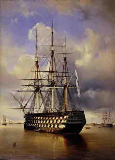 Man Of War Prints: Russian battleship Imperator Aleksandr I (Emperor Alexander I)