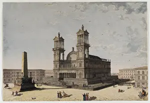 Wove Paper Prints: Russian Church, c1800-1860. Creator: Leo von Klenze