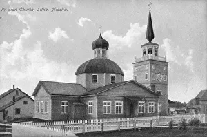 Photomechanical Prints: Russian church, between c1900 and c1930. Creator: Unknown