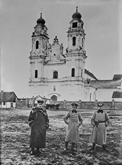 Territorial Prints: Russian Church at Suwalki in German hands