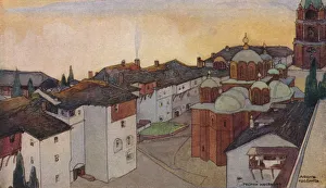Studio Volume 59 Prints: The Russian Convent of Russico, c19th century. Artist: Georges Kossiakoff