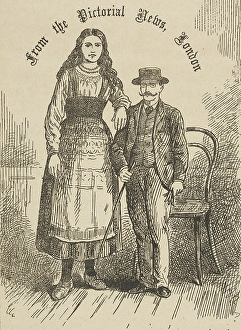 Variety Act Prints: Russian giantess, Miss Elizabeth Lyska