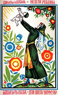 Holding Up Prints: Russian health poster, c1935