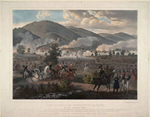 Russian Life-Guards Regiment at the Battle of Kulm on 29 August 1813, ca 1813. Artist: Anonymous