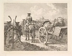 Johann Christian Erhard Prints: A Russian Mobile Forge, 1815. Creator: Johann Christian Erhard