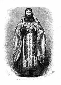 Neuville Collection: Russian pope, 1886. Artist: Hildibrand