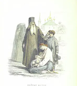 Russian priest, 1855. Creator: Boyer