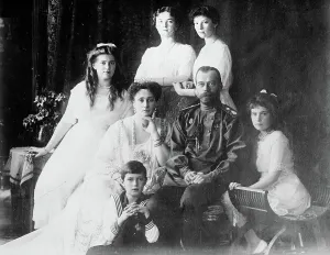 Alix Prints: Russian Royal Family, 1914. Creator: Bain News Service