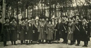 Alexis Of Russia Collection: The Russian royal family, c1917, (c1920). Creator: Unknown