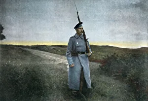 Sentry Prints: Russian sentry, c1890. Artist: Gillot
