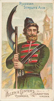 Russian Strelitz Axe, from the Arms of All Nations series (N3) for Allen &