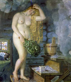 Bucket Prints: Russian Venus, 1925-1926. Artist: Boris Mikhajlovich Kustodiev