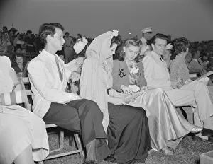 Russian war anniversary benefit at the Watergate, Washington, D. C. 1942. Creator: Gordon Parks