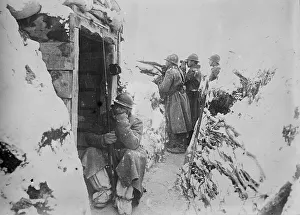 Observing Prints: Russians fight in France, between c1915 and 1918. Creator: Bain News Service