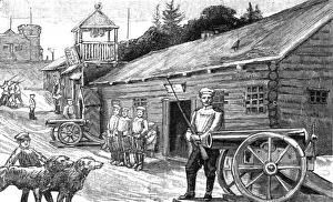 Huts Prints: Russia's Traetment of her Prisoners; Notes at Kharsakov