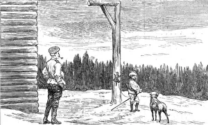 Gibbet Prints: Russia's Traetment of her Prisoners; Notes at Kharsakov